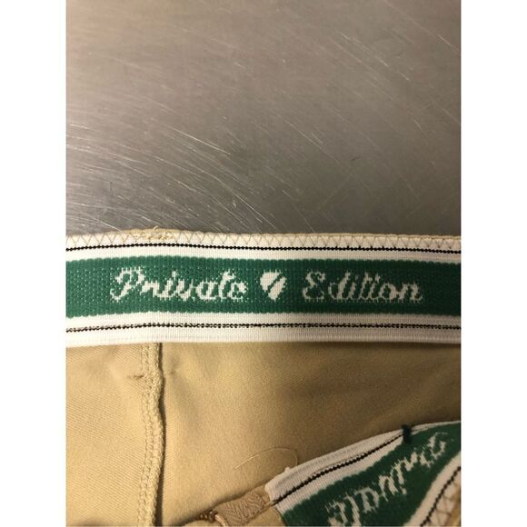 Private Edition Juniors Horse Show Equestrian Tan Workout Activewear Horseback R - Picture 4 of 8